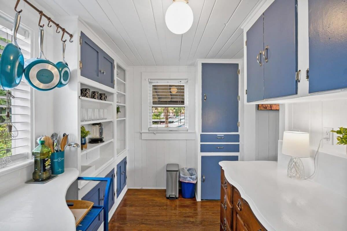Marvelous Mermaid Bungalow, Dog-Friendly Upstairs Apt In Prime Vilano Beach St. Augustine Exterior foto