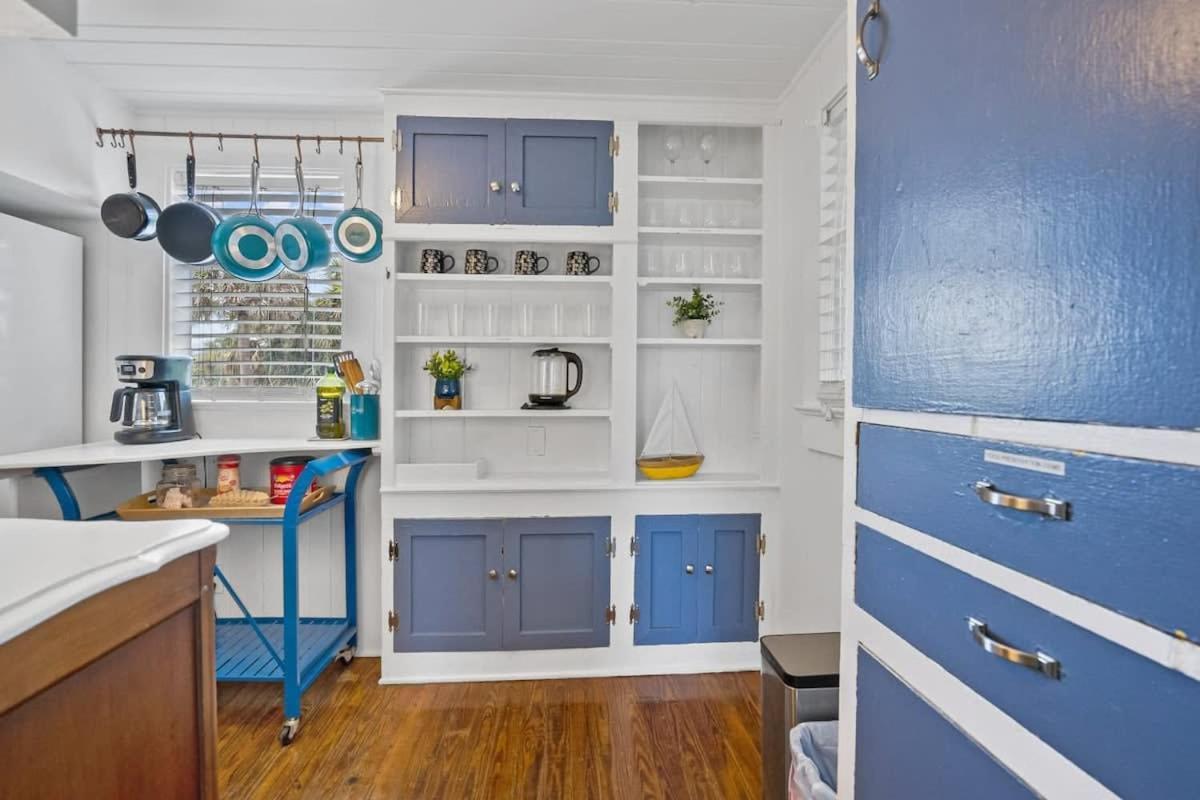 Marvelous Mermaid Bungalow, Dog-Friendly Upstairs Apt In Prime Vilano Beach St. Augustine Exterior foto
