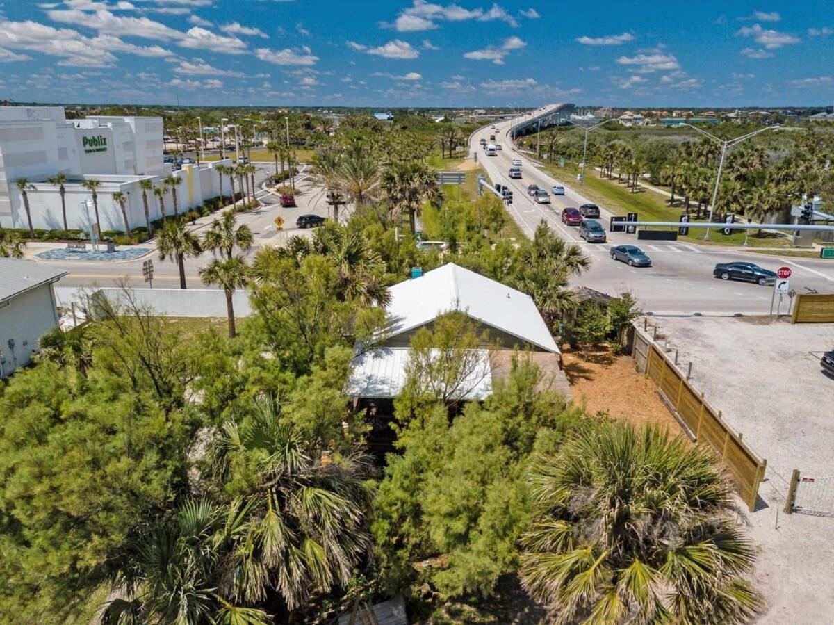 Marvelous Mermaid Bungalow, Dog-Friendly Upstairs Apt In Prime Vilano Beach St. Augustine Exterior foto