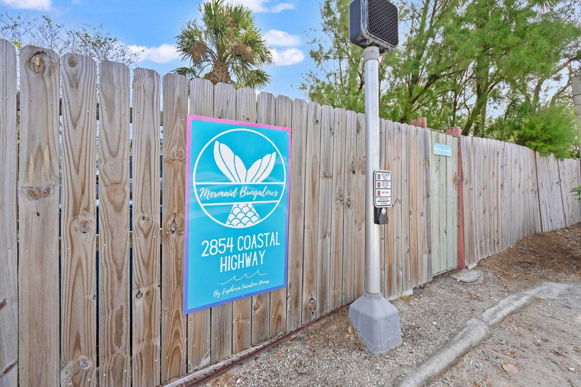 Marvelous Mermaid Bungalow, Dog-Friendly Upstairs Apt In Prime Vilano Beach St. Augustine Exterior foto